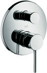 Bateria wannowa Hansgrohe Axor Starck jednouchwytowa montaż podtynkowy, element zewnętrzny chrom 10416000