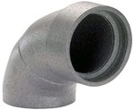 Коліно ComfoPipe DN 160, 90°, D = 190/160
