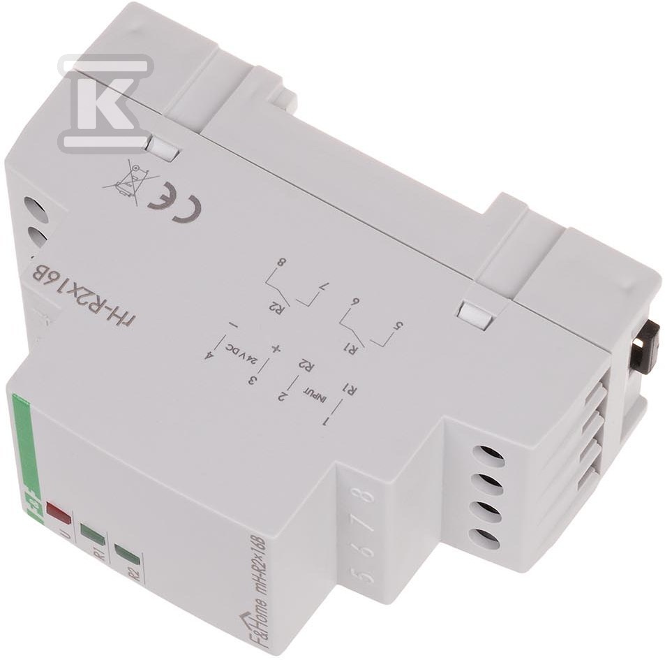 Reléový modul (2 ks 16A) mH-R2x16 - MH-R2-16A