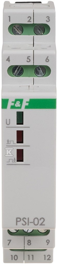 PSI-02 jelátalakító, 230V, 2x8A, 1 - PSI-02-230V