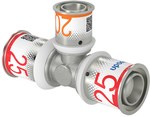 Uponor S-Press PLUS redukcioni trojnjak 25-20-25