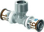 Trójnik z gwintem zewnętrznym 16-R1/2"MT-16 Uponor S-Press Plus