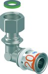 Kolano z ruchomą nakrętką 20-G1/2"SN Uponor S-Press Plus