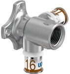 Kolano naścienne podw. 16-Rp1/2"FT-16 Uponor S-Press Plus