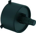 Ecoflex одинарний гумовий наконечник 63+75+90/140