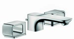 Hansgrohe AXOR Urquiola 3-hole basin mixer with DN15 rosettes - chrome 11041000