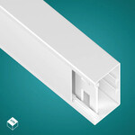 Kanał Elektroinstalacyjny (KPP) PVC-U Podparapetowy 50/100 Biały - 2 m (6 szt./op.)