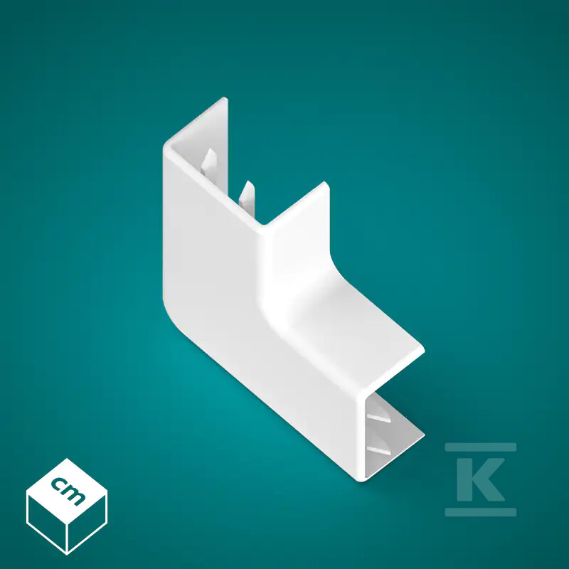 Łącznik kątowy (LK) PP-M 15/25 Biały (4 - 111361
