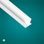 Przegroda ruchoma (PR) 60-2T PVC-U Biała (2m) (1 szt/op.)
