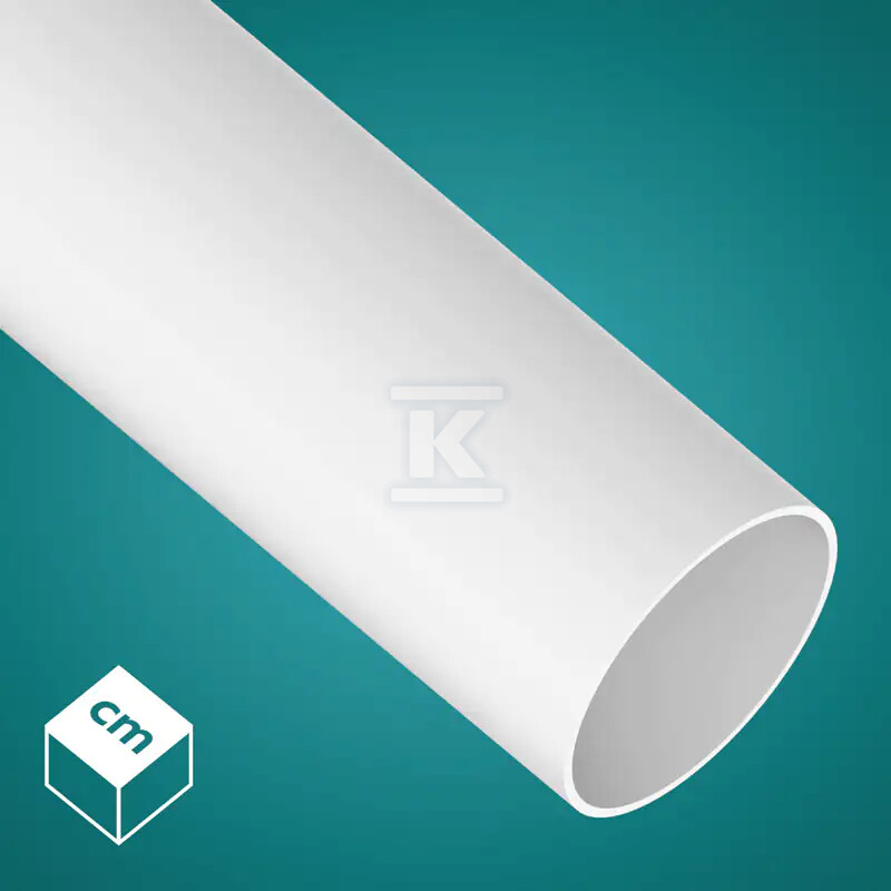 Rura RL PVC-U Prosta Biała 320N 37 - 111556
