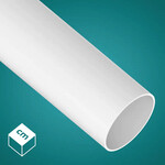 Rura RL PVC-U Prosta Biała 320N 37 długość 2 mb (10 szt/op.)