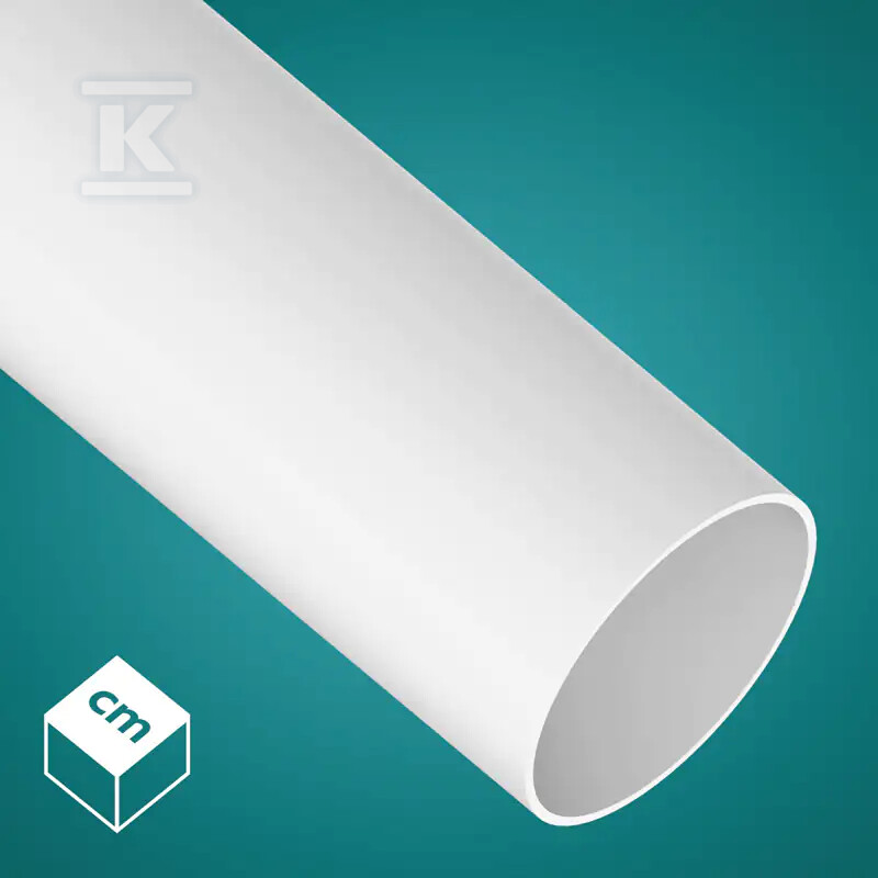 Rura RL PVC-U Prosta Biała 320N 40 - 111673