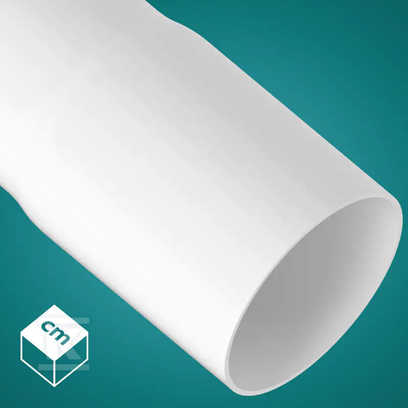 Rura RL PVC-U Prosta Biała 320N 50 - 111676