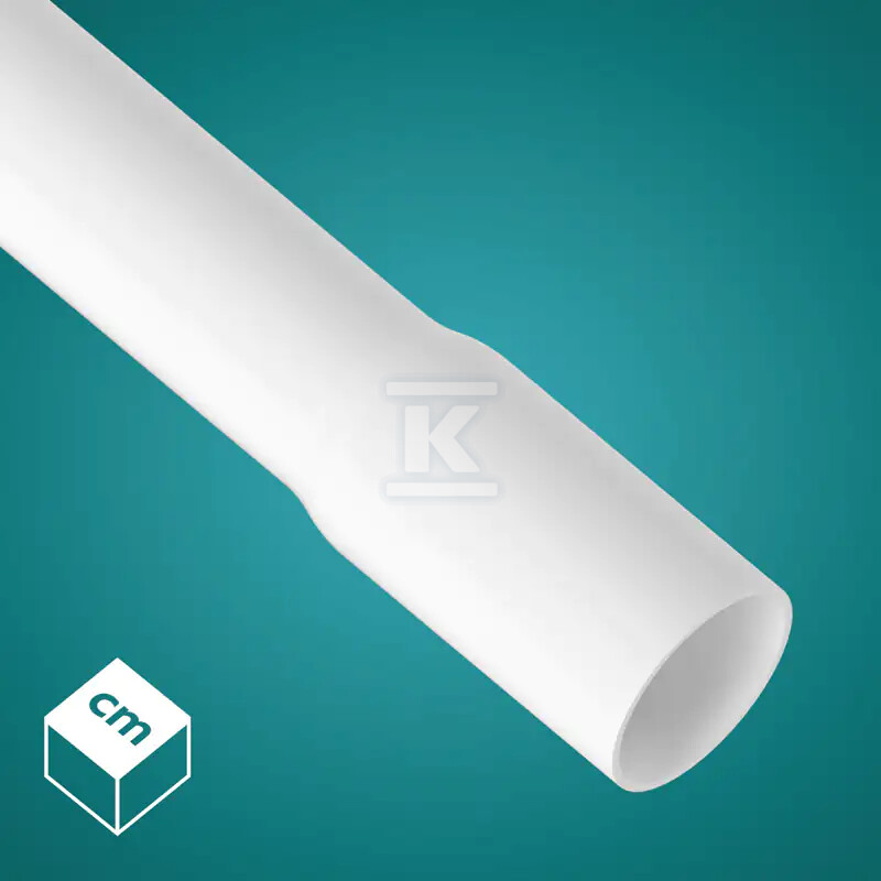 Rura RLM PVC-U Kielichowana Biała 320N - 111685