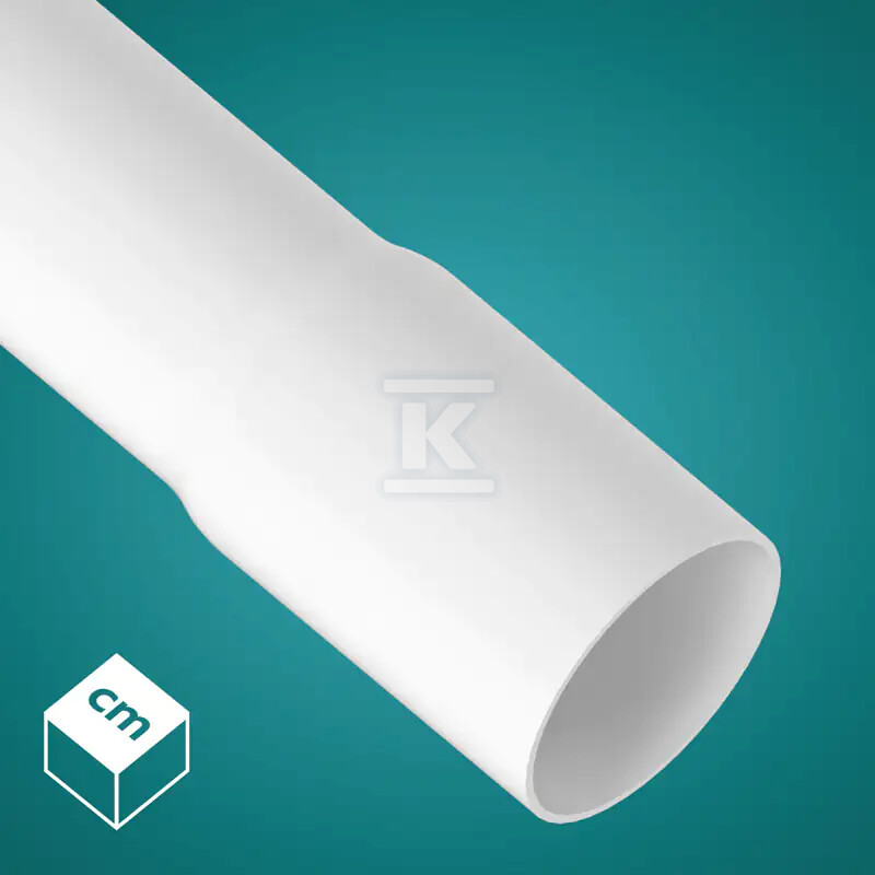 Rura RLM PVC-U Kielichowana Biała 320N - 111688