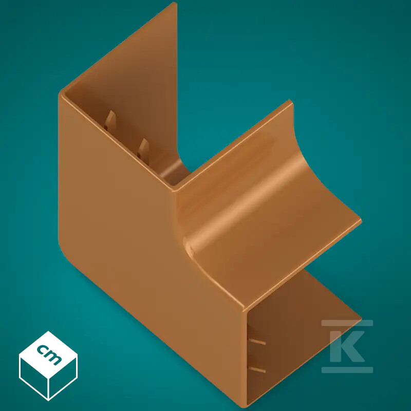 Łącznik kątowy (LK) ABS 40/40 (Drewno - 111717