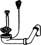 Zestaw odpływowy 3 1/2" do wariantu 1 do zlewozmywaków: AMX, GAX, ANX, CPX