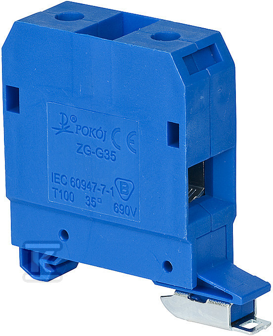 Terminal block threaded ZG-G35/TS35, - A11-1636