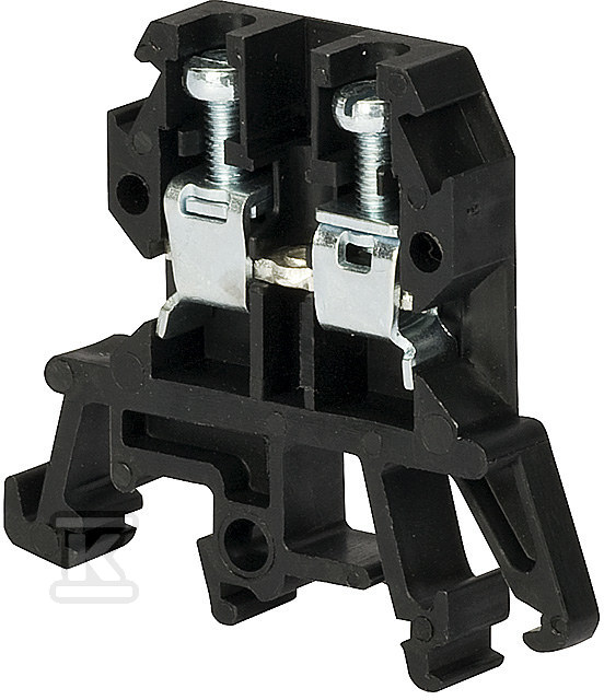 Threaded terminal block ZUG-G4, black - A11-0103