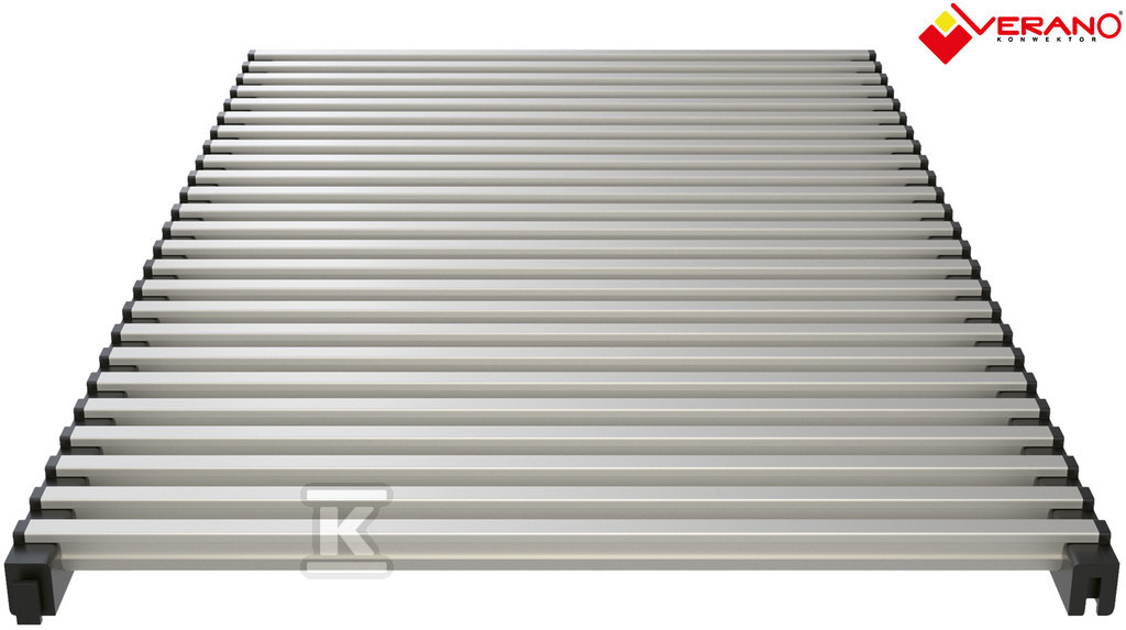 Modular grille, anodized aluminum, clip - MPZAST-1,8/14/095