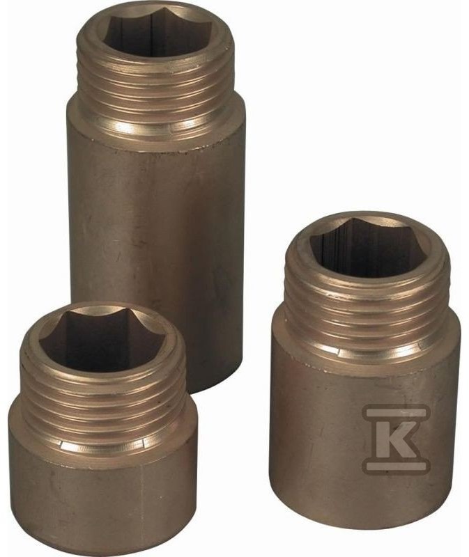 Przedłużka 1/2"x60 mm mosiądz Onnline - HAO437