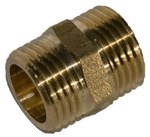 Nipple GZ x GZ 1/2" brass Onnline