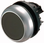 Buton de blocare negru plat M22-DR-S drive