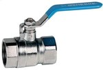 Threaded ball valve, brass DN50, PN25 temperature. max. 180 ° C, full bore