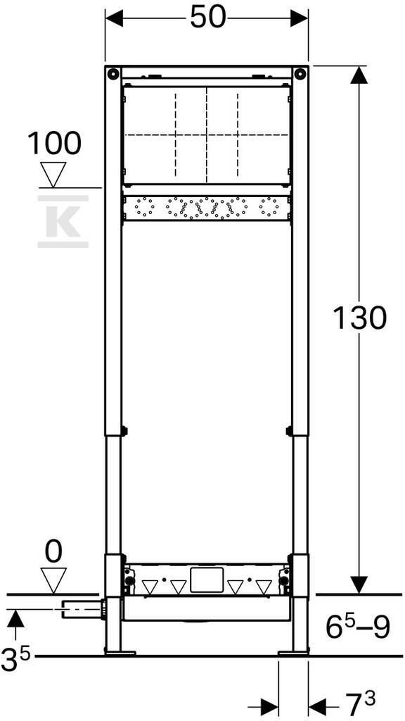 Geberit Duofix mounting element for - 111.581.00.1