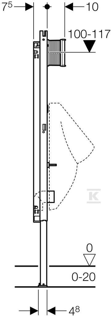 Duofix Grundrahmen für - 111.665.00.5