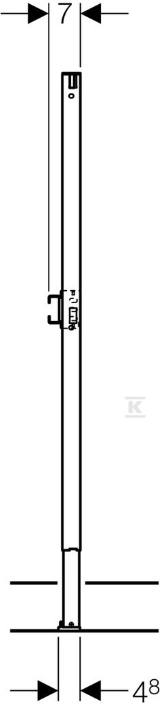 Geberit Duofix mounting element for - 111.740.00.1