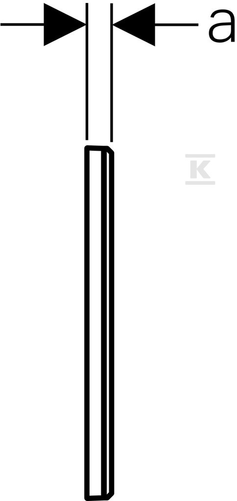 Zaślepka otworu rewizyjnego Omega, - 115.082.00.1