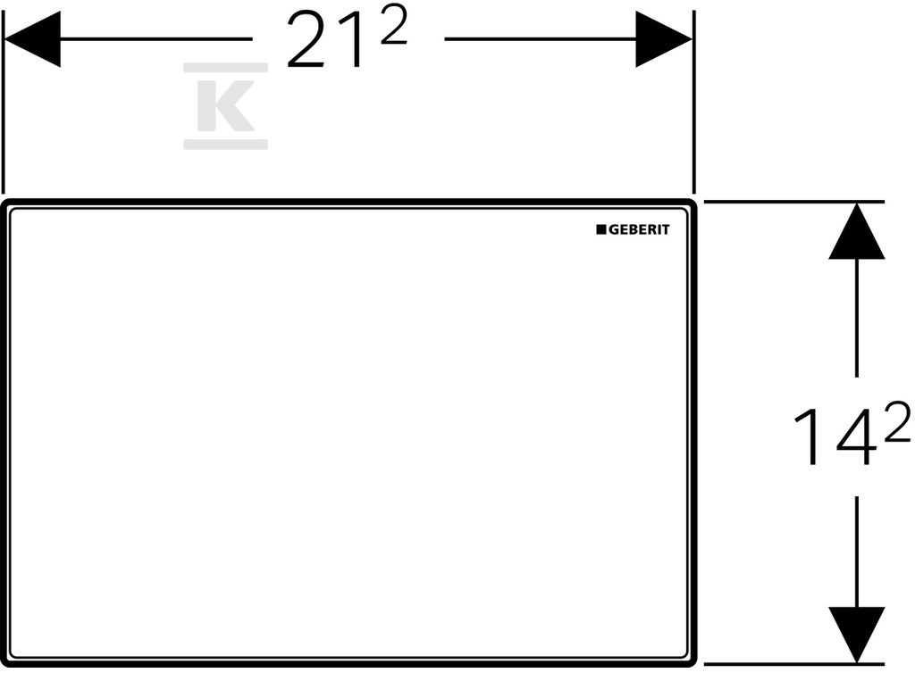 Zaślepka otworu rewizyjnego Omega, - 115.082.SI.1