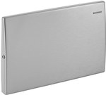 Geberit Delta inspection opening cover, with protection, stainless steel