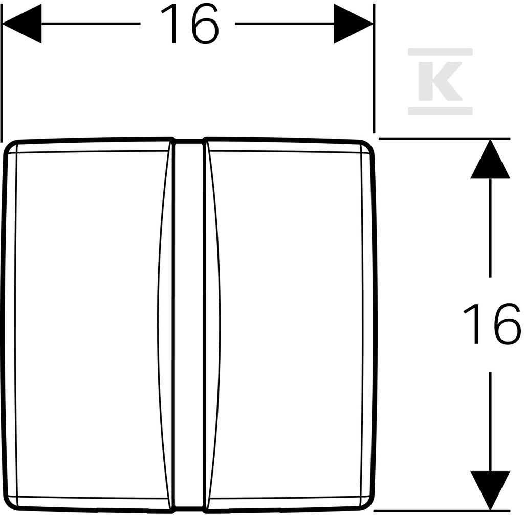 Elektronisches Spülventil für Urinal, - 115.802.46.5