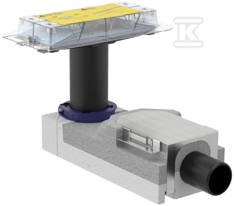 Linearer Ablauf für Duschen, H90 h50 - 154.150.00.1