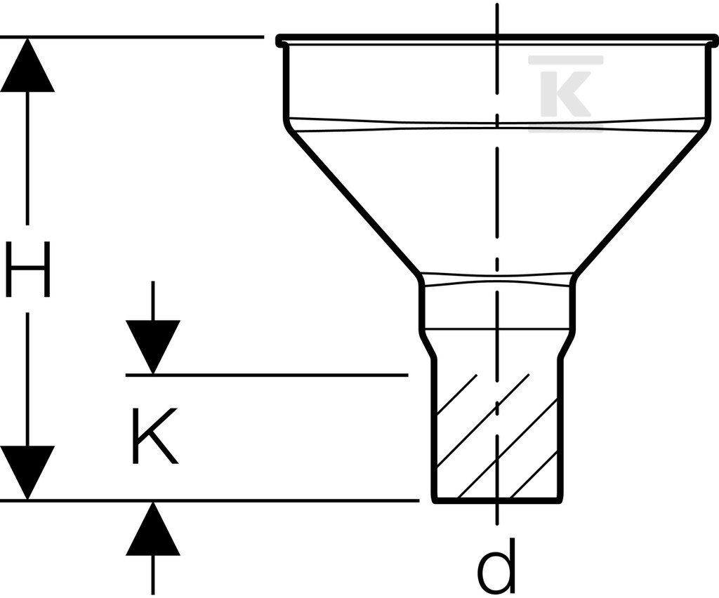 Laboratorní oválný dřez - 352.379.16.1