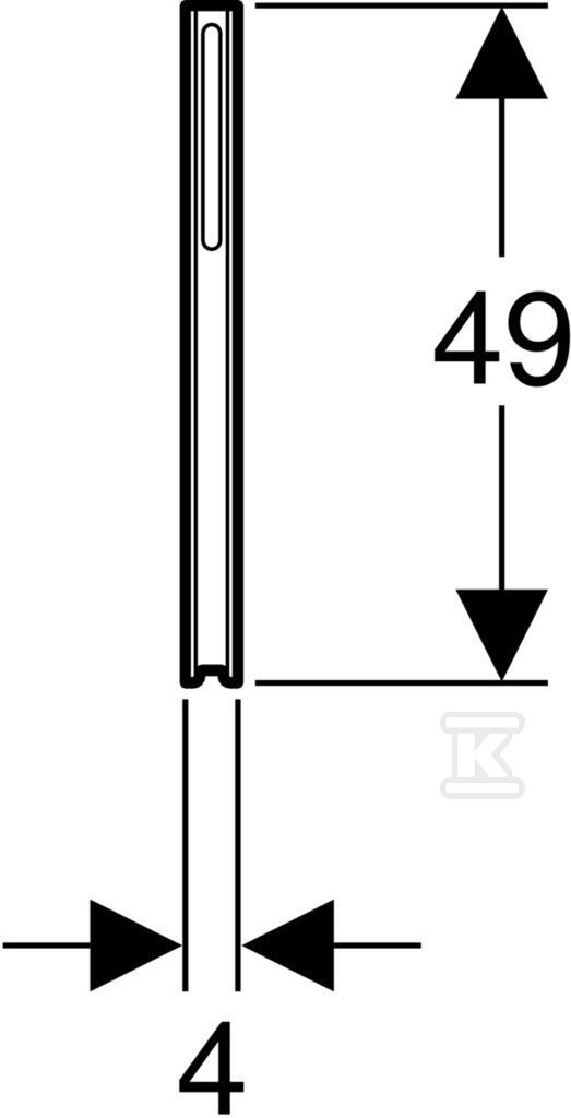 Geberit Kombifix brackets for WC and - 457.888.26.1