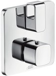 Hansgrohe AXOR Urquiola thermostatic mixer, concealed, with shut-off / diverter valve, external element - chrome 11733000