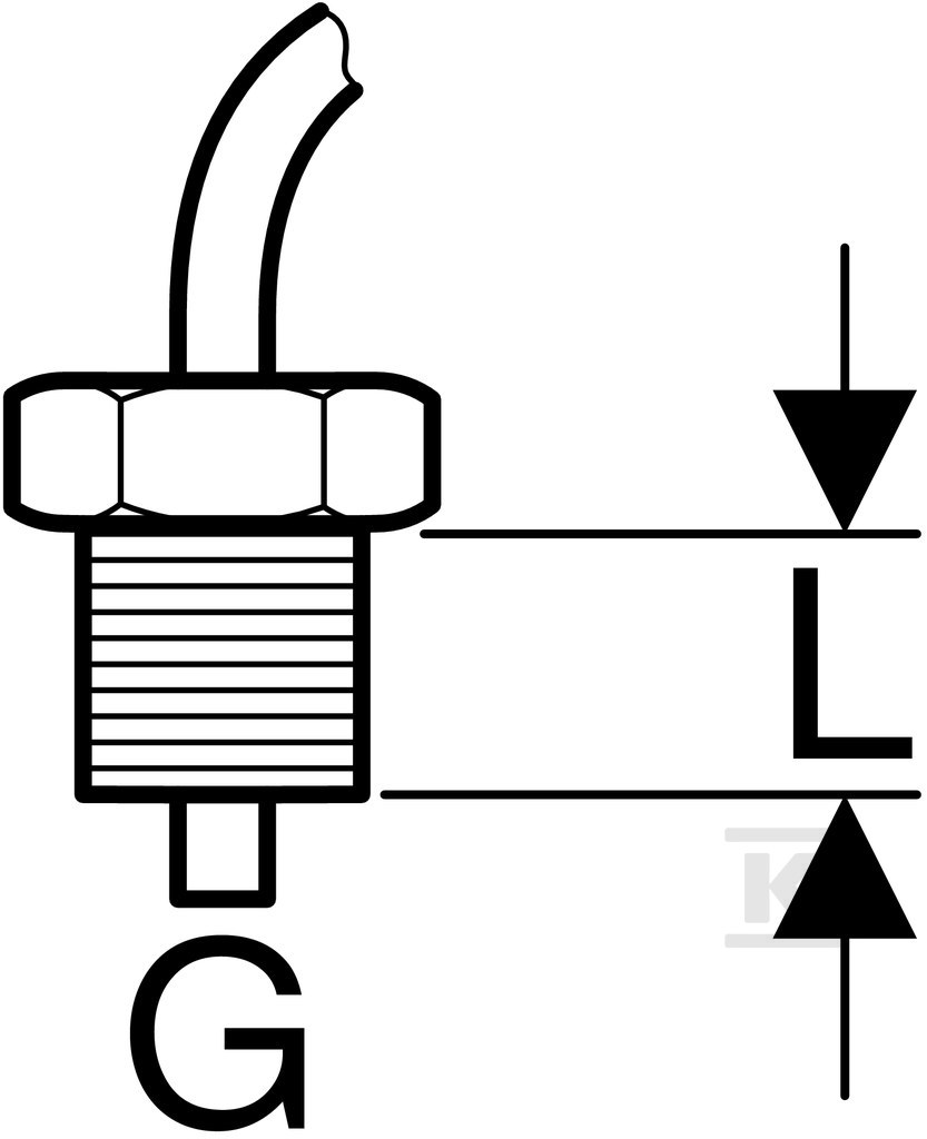 Czujnik temperatury G1/2" - 616.208.00.1