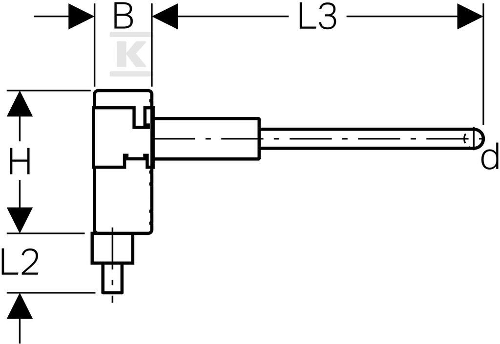 Blok montażowy Geberit Mapress do - 63109