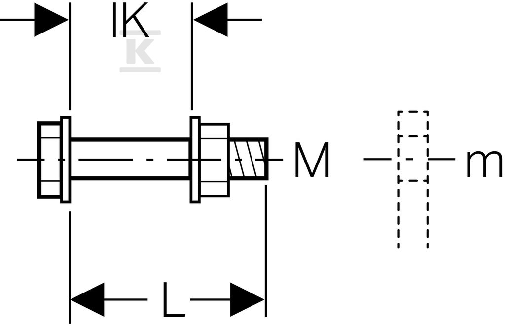 Screw for flange connection Mapress - 91164