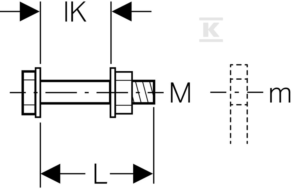 Screw for flange connection Mapress - 91168