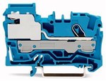 Одножильний роз'ємний роз'єм N 6 мм² Push-in CAGE CLAMP® 6,00 мм² синій