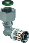 Koleno s pohyblivou maticou 16-G1/2"SN Uponor S-Press Plus