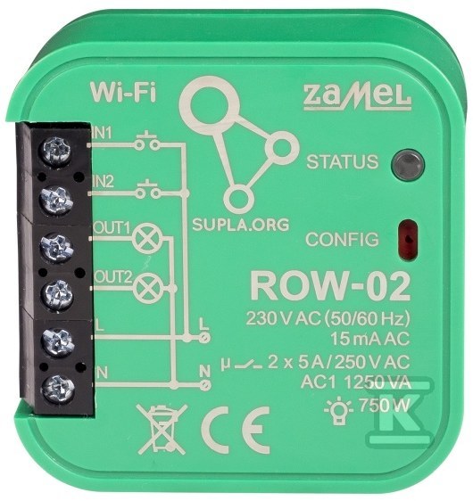 Falba épített WI-FI vevő, 2 csatornás, - SPL10000003