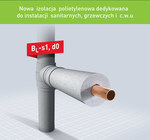 TUBOLIT DG PLUS polyethylene insulation, 9 mm thick cover, with the BL-s1, d0 flammability class [NRO] TL-15/9-DGPlus