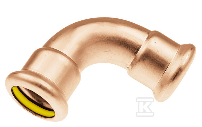 90° Copper Gas nipple elbow - 18 - 2263326001