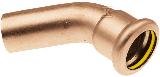 Kolano nyplowe 45° Copper Gas - 35 - 2263325004