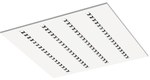 Oprawa rastrowa 4xLED, natynkowa, Parabolic Slim 600x600mm 37W, 4000K, 4420lm, IP20, biała